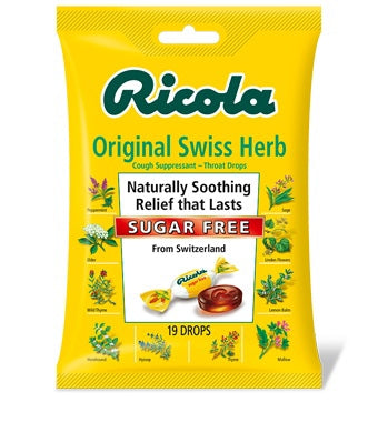 Ricola® Sugar-Free Lozenges for Cold and Cough Relief - BeHope
