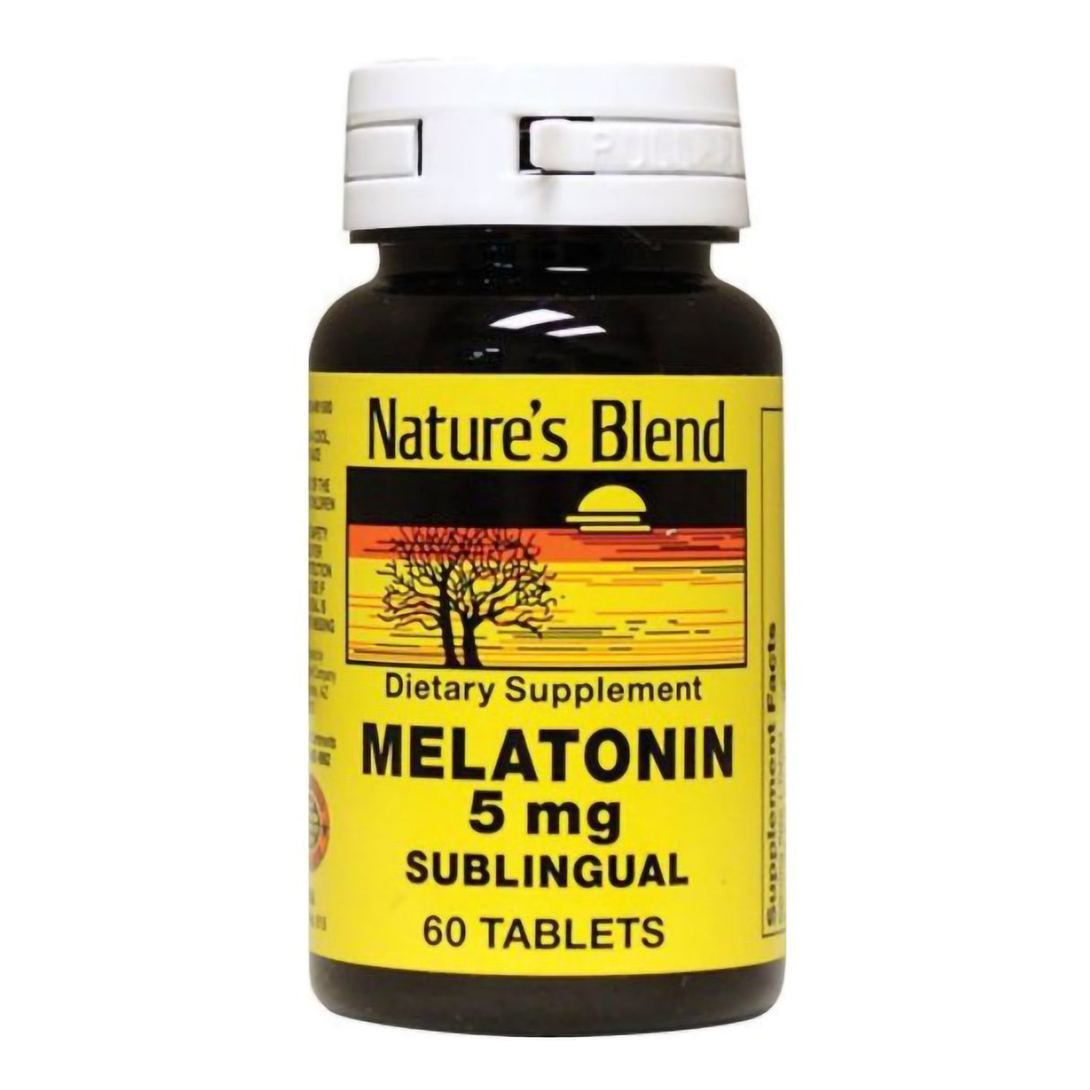 Natural Sleep Aid Nature's Blend 60 per Bottle Tablet 5 mg Strength - BeHope