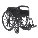Wheelchair 18   w/Fixed Full Arms & Swingaway Det Footrests