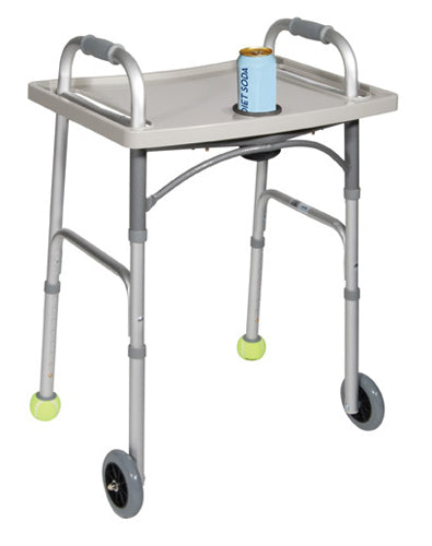 Plateau de marche universel avec porte-gobelet Gris Drive