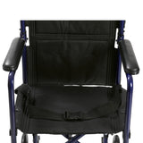 Wheelchair Transport Lightweight Blue 17