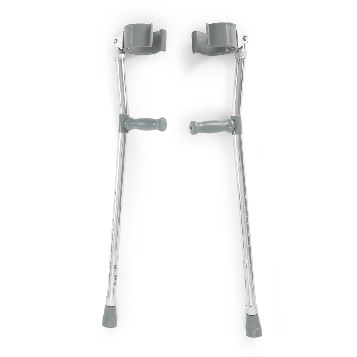 Forearm Crutches Mckesson Adult Steel Frame 300 lbs. Weight Capacity - BeHope