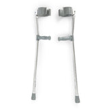 Forearm Crutches Mckesson Adult Steel Frame 300 lbs. Weight Capacity - BeHope