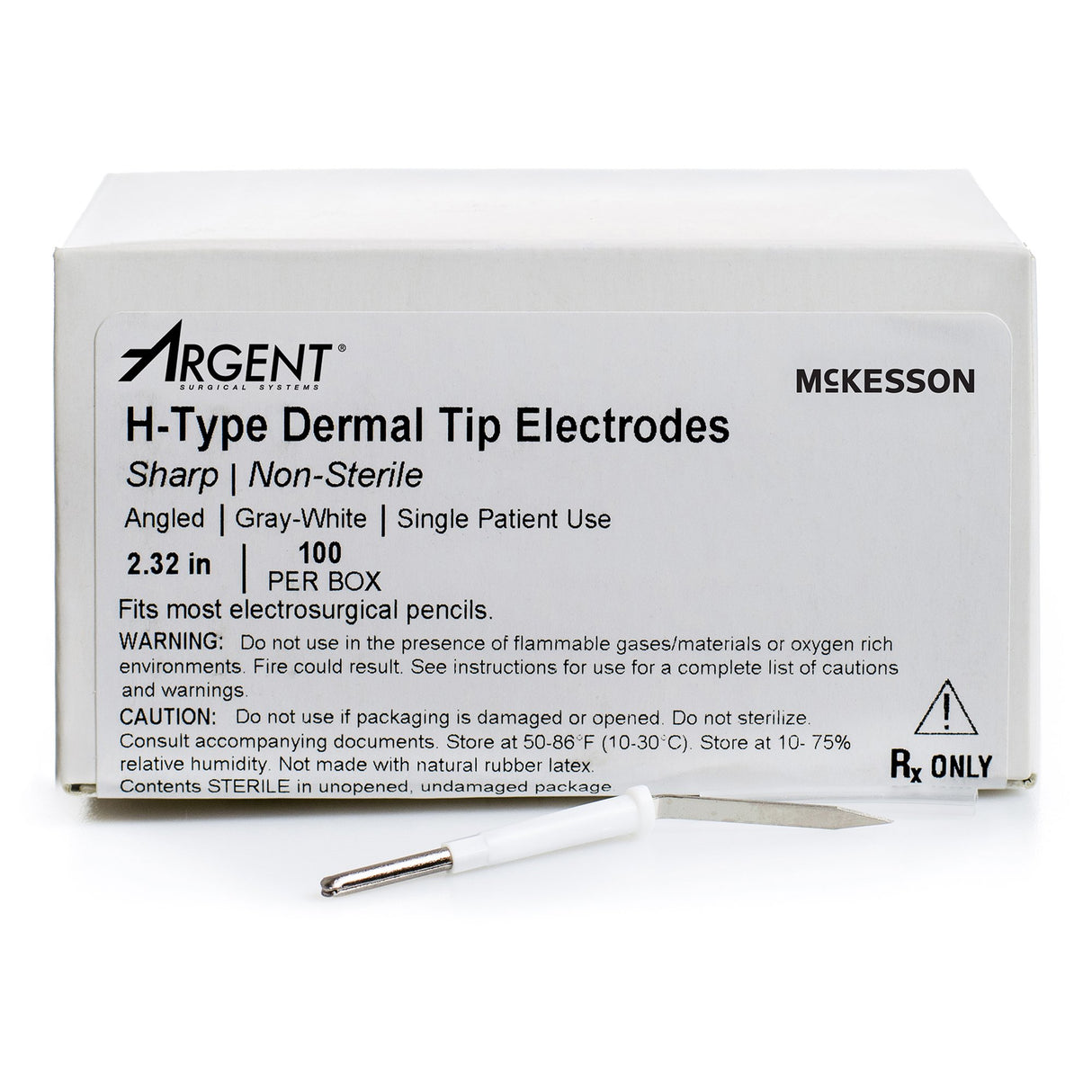 Blade Electrode Mckesson Nonsterile Angled Blade Tip Disposable - BeHope