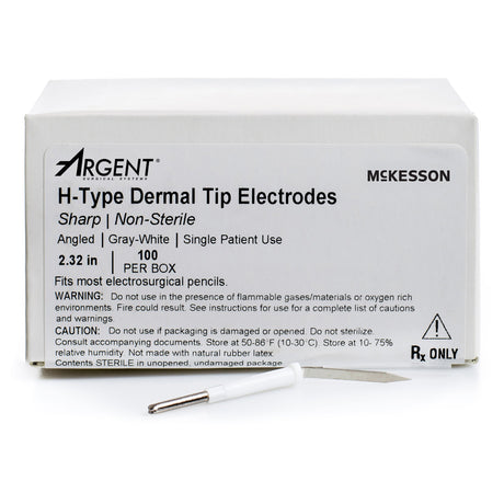 Blade Electrode Mckesson Nonsterile Angled Blade Tip Disposable - BeHope