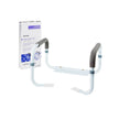 Toilet Safety Rail McKesson White Steel - BeHope