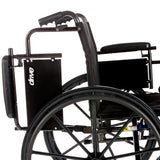 Cruiser X4 W/C 20  w/SF & Ht Adj Flip-Back Desk Arms