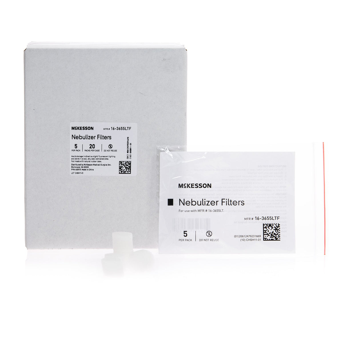 McKesson Nebulizer Filters for Compressor System - BeHope