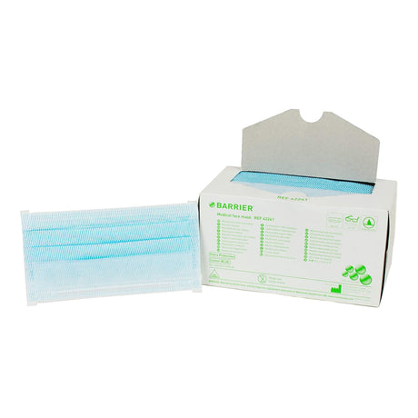 Surgical Mask Barrier® Extra Protection Anti-fog ASTM Level 3 earloops One Size Fits Most - BeHope