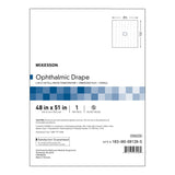 EENT Drape McKesson Surgical Ophthalmic Drape 48 W X 51 L Inch Sterile - BeHope