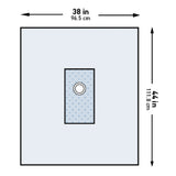 Cardiovascular Drape McKesson Brachial Angiography Drape 38 W X 44 L Inch Sterile - BeHope