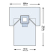 Surgical Drape McKesson Chest Drape 100 W X 72 W X 126 L Inch Sterile - BeHope