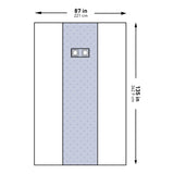 Cardiovascular Drape McKesson Femoral Angiography X-Long Drape 87 W X 135 L Inch Sterile - BeHope