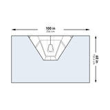 Orthopedic Drape McKesson Heavy-Duty Shoulder Arthroscopy Drape 100 W X 60 L Inch Sterile - BeHope