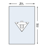 Orthopedic Drape McKesson Arthroscopic Knee Drape 90 W X 124 L Inch Sterile - BeHope