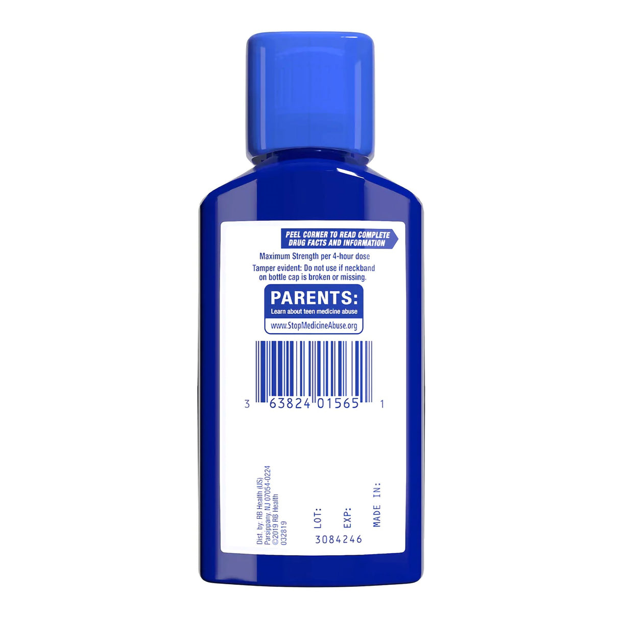 Cold and Cough Relief Mucinex® 650 mg - 20 mg - 400 mg - 10 mg / 20 mL Strength Liquid 6 oz. - BeHope