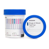 Drugs of Abuse Test Kit McKesson AMP, BAR, BUP, BZO, COC, mAMP/MET, MDMA, MOP300, MTD, OXY, PCP, THC (OX, pH, SG) 25 Tests CLIA Waived - BeHope