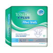 Incontinence Brief Total Dry™ X-Plus Adult Medium Unisex Disposable Heavy Absorbency - BeHope