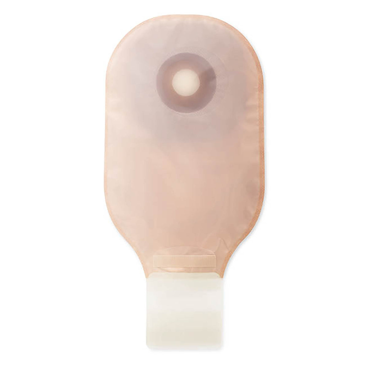 Ostomy Pouch Premier™ One-Piece System 12 Inch Length Convex, Pre-Cut Drainable - BeHope