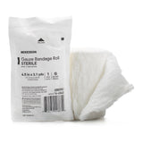 Fluff Bandage Roll McKesson 4-1/2 Inch X 3-1/10 Yard 8-Ply Sterile 1 per Pouch - BeHope