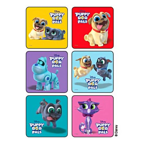 Kids Love Stickers® 75 per Pack Puppy Dog Pals Sticker 2-1/2 Inch - BeHope