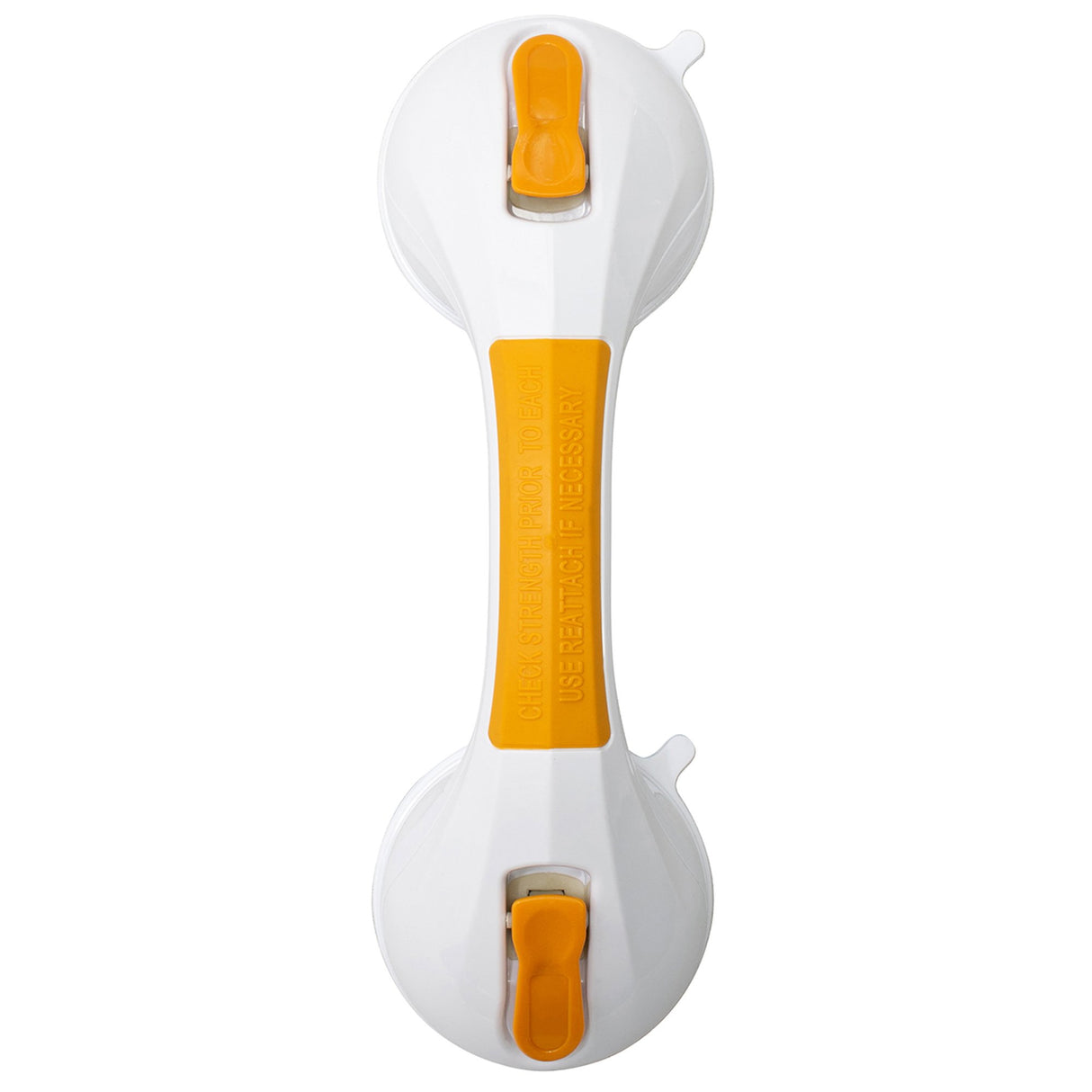 Suction-Cup Grab Bar McKesson White / Yellow Plastic - BeHope