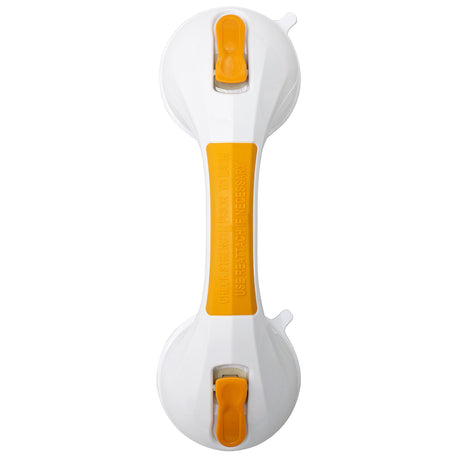 Suction-Cup Grab Bar McKesson White / Yellow Plastic - BeHope
