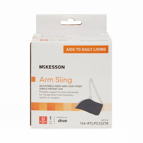 Arm Sling McKesson D-Ring / Hook and Loop Strap Closure One Size Fits Most - BeHope