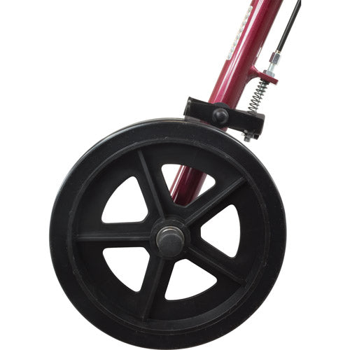 Cadre de marcheur pour siège de toilette Free2GoTM Rollator Bordeaux