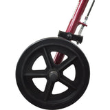 Cadre de marcheur pour siège de toilette Free2GoTM Rollator Bordeaux