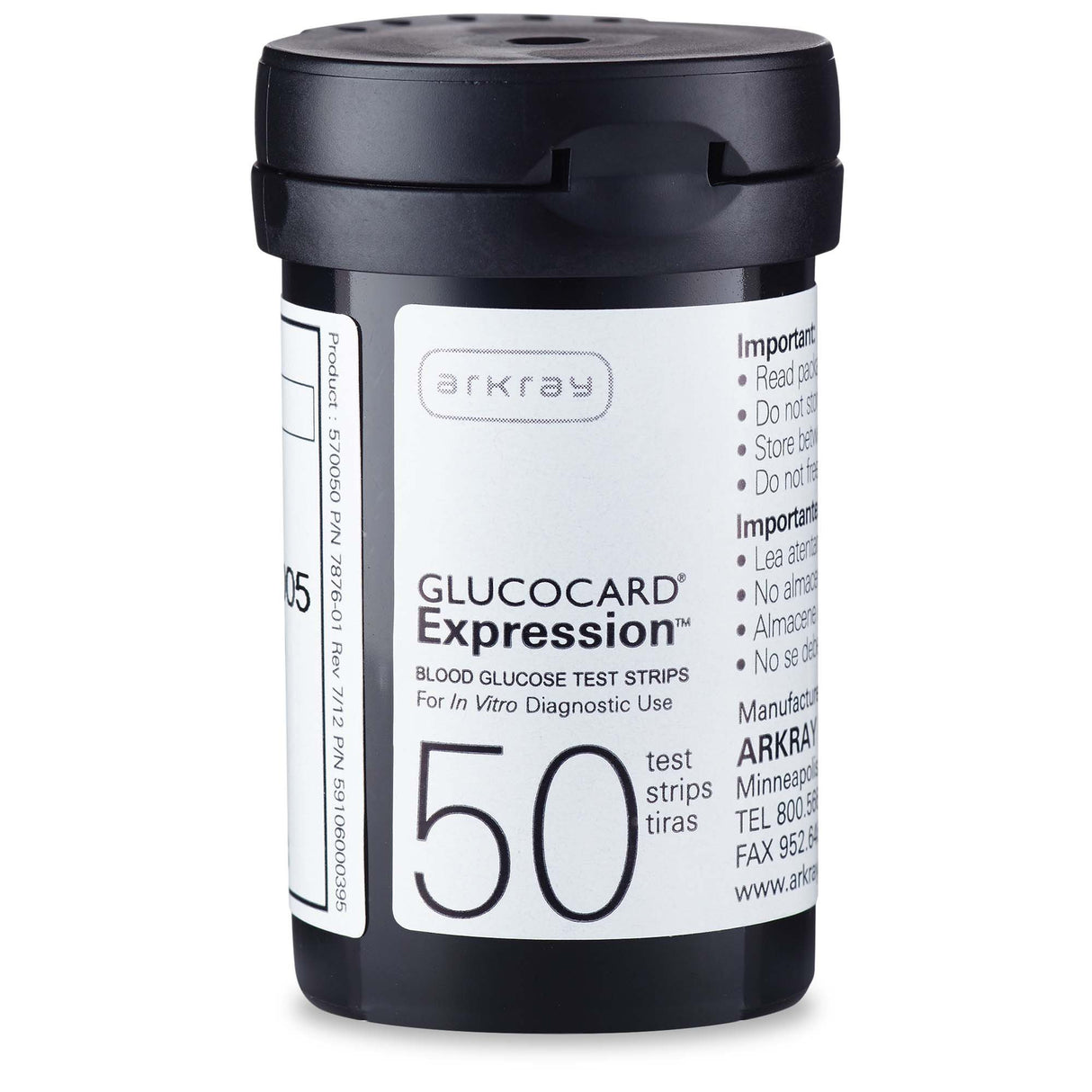 Blood Glucose Test Strips Glucocard® 50 Strips per Pack - BeHope