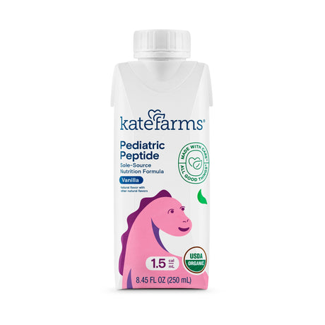 Pediatric Oral Supplement Kate Farms Pediatric Peptide Organic Hydrolyzed Pea Protein - BeHope