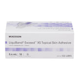Skin Adhesive McKesson LiquiBand® Exceed™ XS 0.4 mL Liquid Precision and Dome Applicator Tip 2-Octyl Cyanoacrylate - BeHope