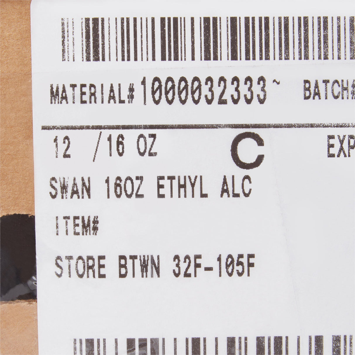 Antiseptic Ethyl Alcohol McKesson Liquid 16 oz. Bottle - BeHope