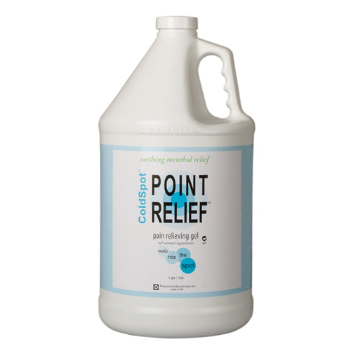 Gel antidouleur Point Relief ColdSpot, pompe de 128 oz (1 gal)