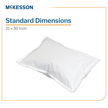 Pillowcase Mckesson Standard Disposable Tissue Poly - BeHope