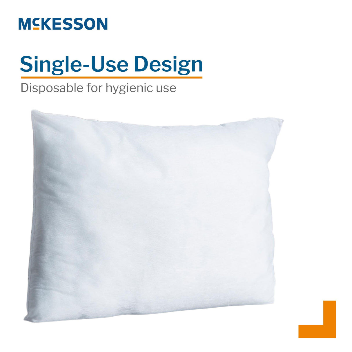 Pillowcase Mckesson Standard Disposable Tissue Poly - BeHope