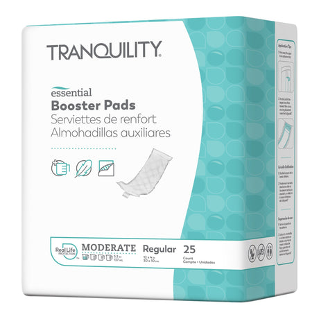 Booster Pad Tranquility® Essential 12 X 14 Inch Moderate Absorbency Super Absorbent Core Regular - BeHope