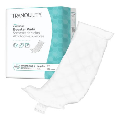 Booster Pad Tranquility® Essential 12 X 14 Inch Moderate Absorbency Super Absorbent Core Regular - BeHope