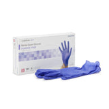 Exam Glove McKesson Confiderm® 3.0 Small NonSterile Nitrile Standard Cuff Length Textured Fingertips Blue Chemo Tested / Fentanyl Tested - BeHope