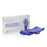 Exam Glove McKesson Confiderm® 3.0 Medium NonSterile Nitrile Standard Cuff Length Textured Fingertips Blue Chemo Tested / Fentanyl Tested - BeHope