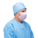 Procedure Mask Medline Anti-fog Foam ASTM Level 3 Earloops One Size Fits Most - BeHope