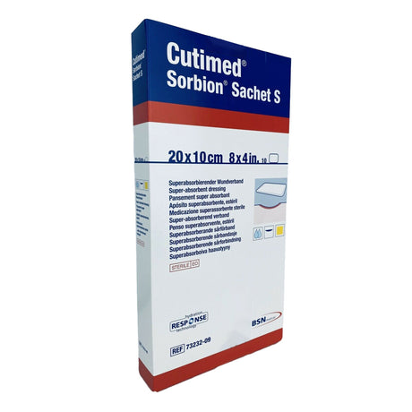 Gelling Fiber Wound Dressing CutimedÂ® SorbionÂ® Sachet S 4 X 8 Inch Rectangle Sterile - BeHope