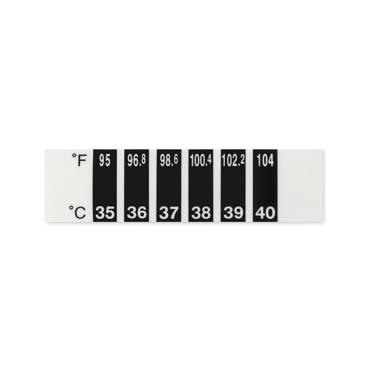 McKesson Single Patient Forehead Temperature Strip Lit Bar Display - BeHope