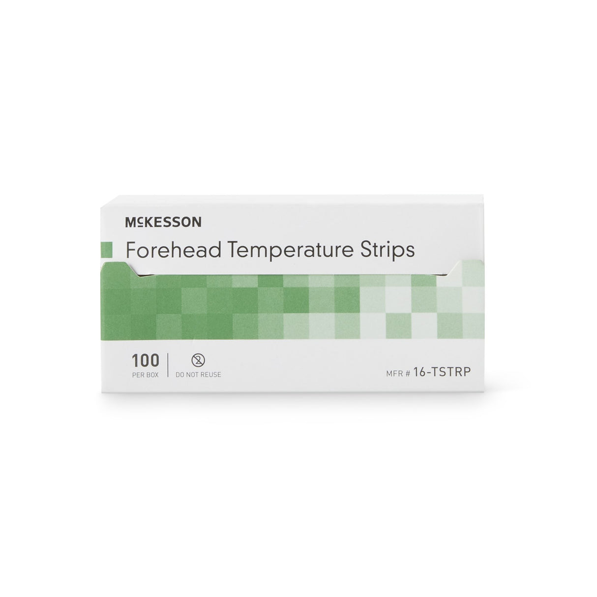 McKesson Single Patient Forehead Temperature Strip Lit Bar Display - BeHope