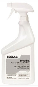 Stainless Steel Cleaner Ecoshine Oil Based Trigger Spray Liquid 32 oz. Bottle Scented NonSterile - BeHope