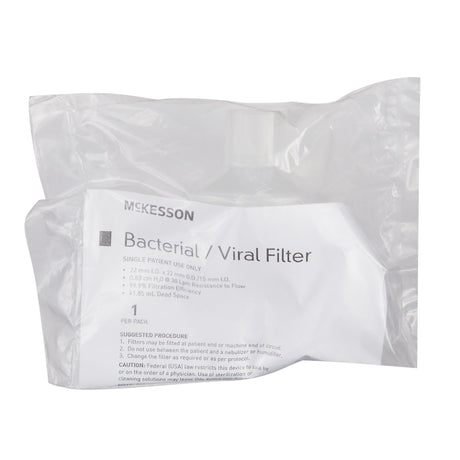 Bacterial / Viral Filter McKesson 0.83 cm H20 @ 30 LPM - BeHope