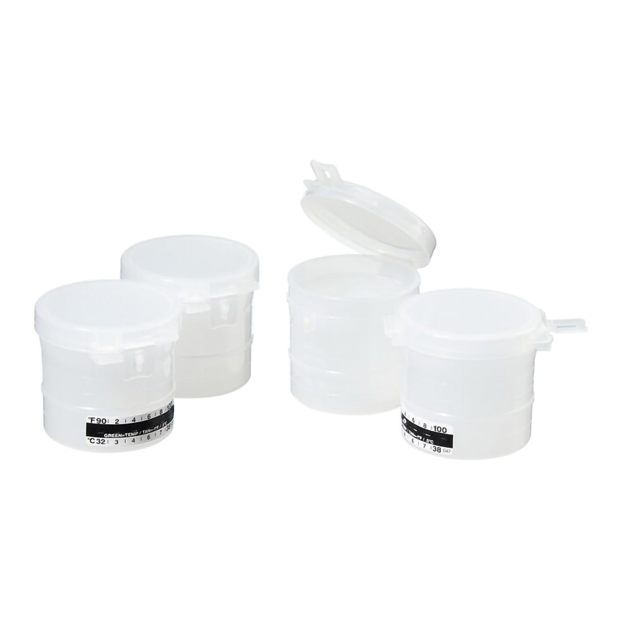 Specimen Container With Temperature Strip Thermo Scientific™ Capitol Vial Flip Top Cap - BeHope