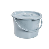 Commode Bucket with Handle and Lid, 12qt -BeHope