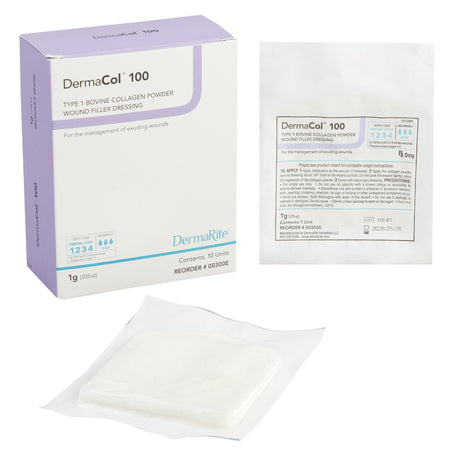 Collagen Powder Dermacol™ 100 Sterile Wound Filler Dressing - BeHope